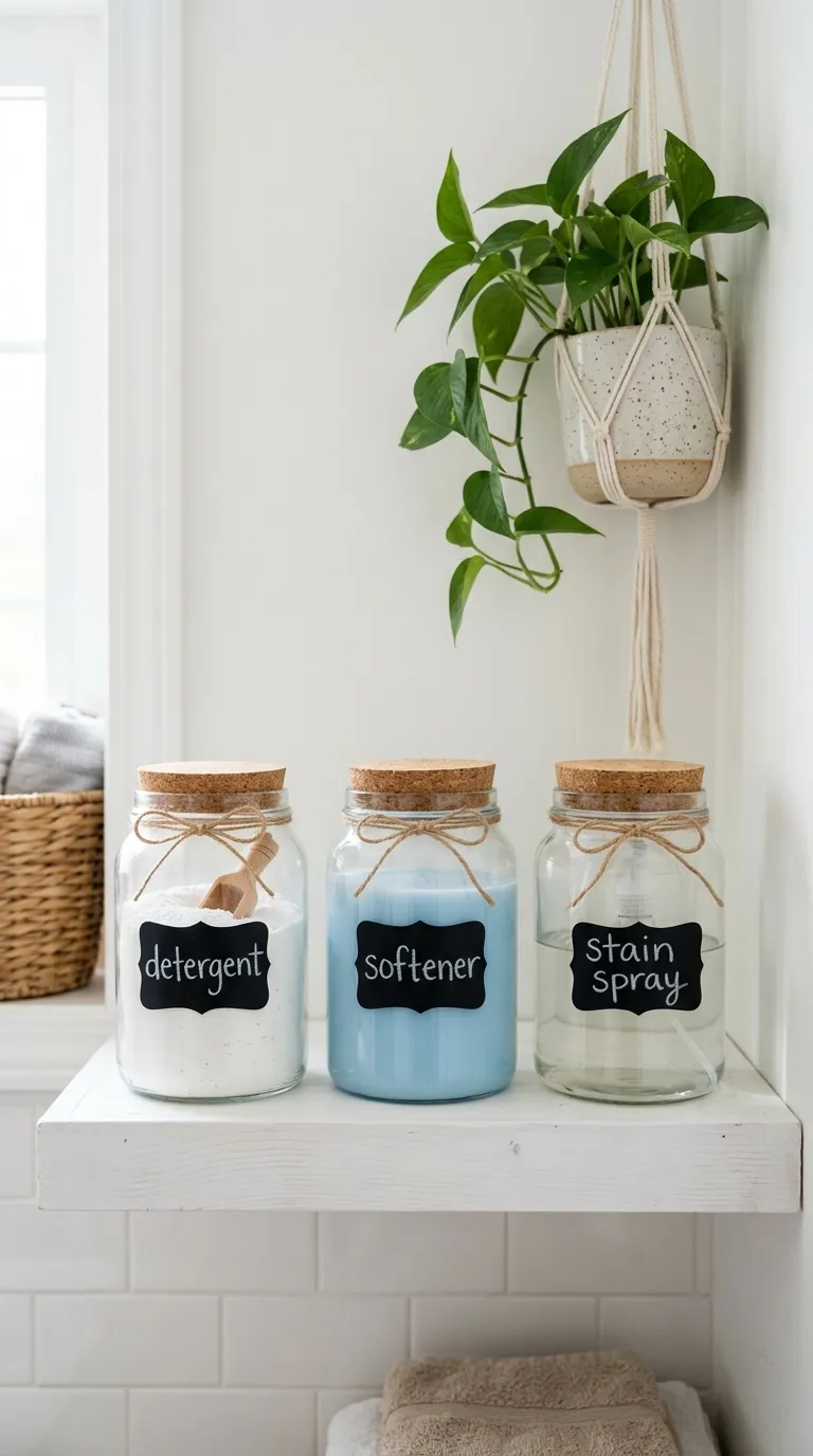 Chalkboard Labels on Jars