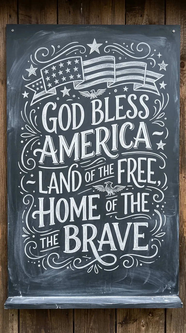 Chalkboard Message Style