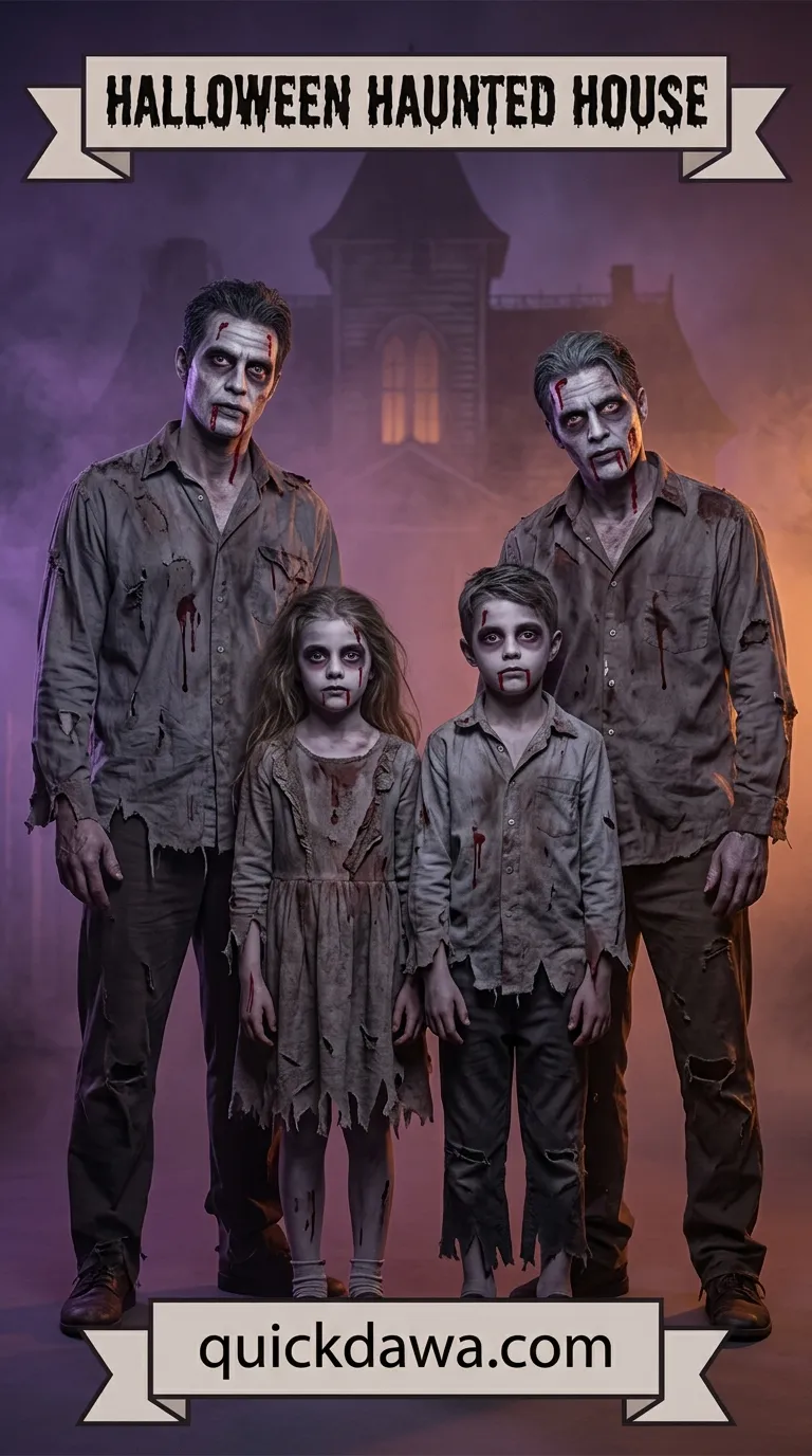 Classic Zombie Family