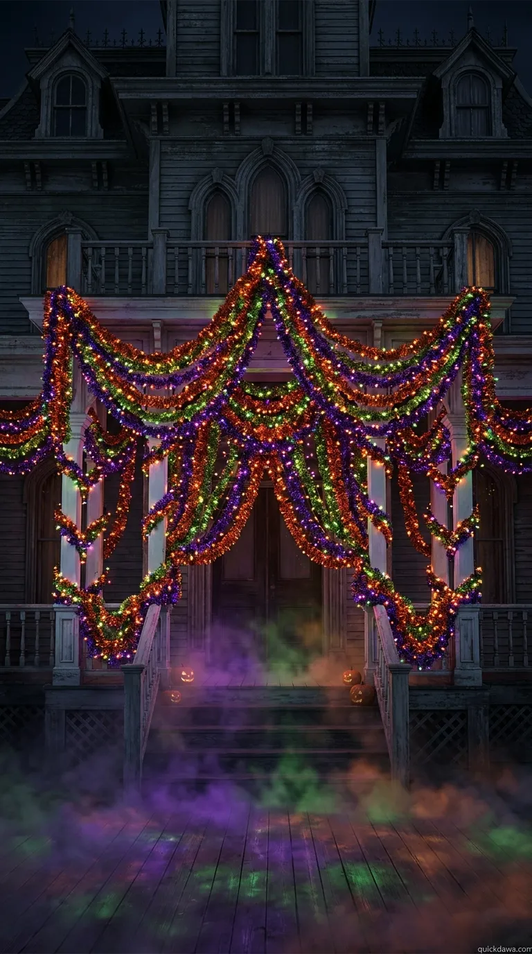 Creepy Cloth Haunted Entrance