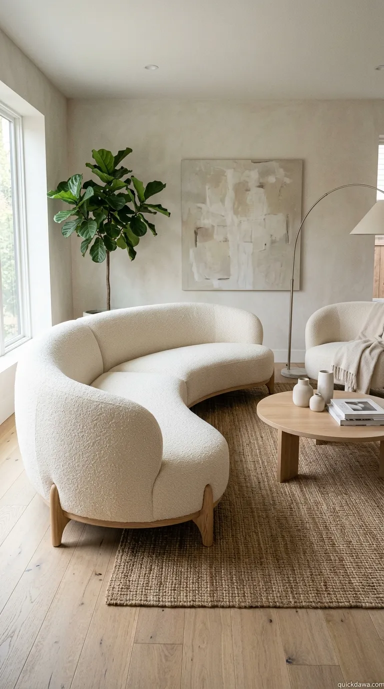 Curved Furniture Shapes