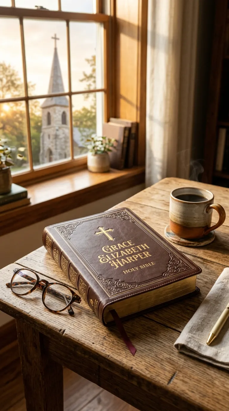 Custom Engraved Bible or Devotional