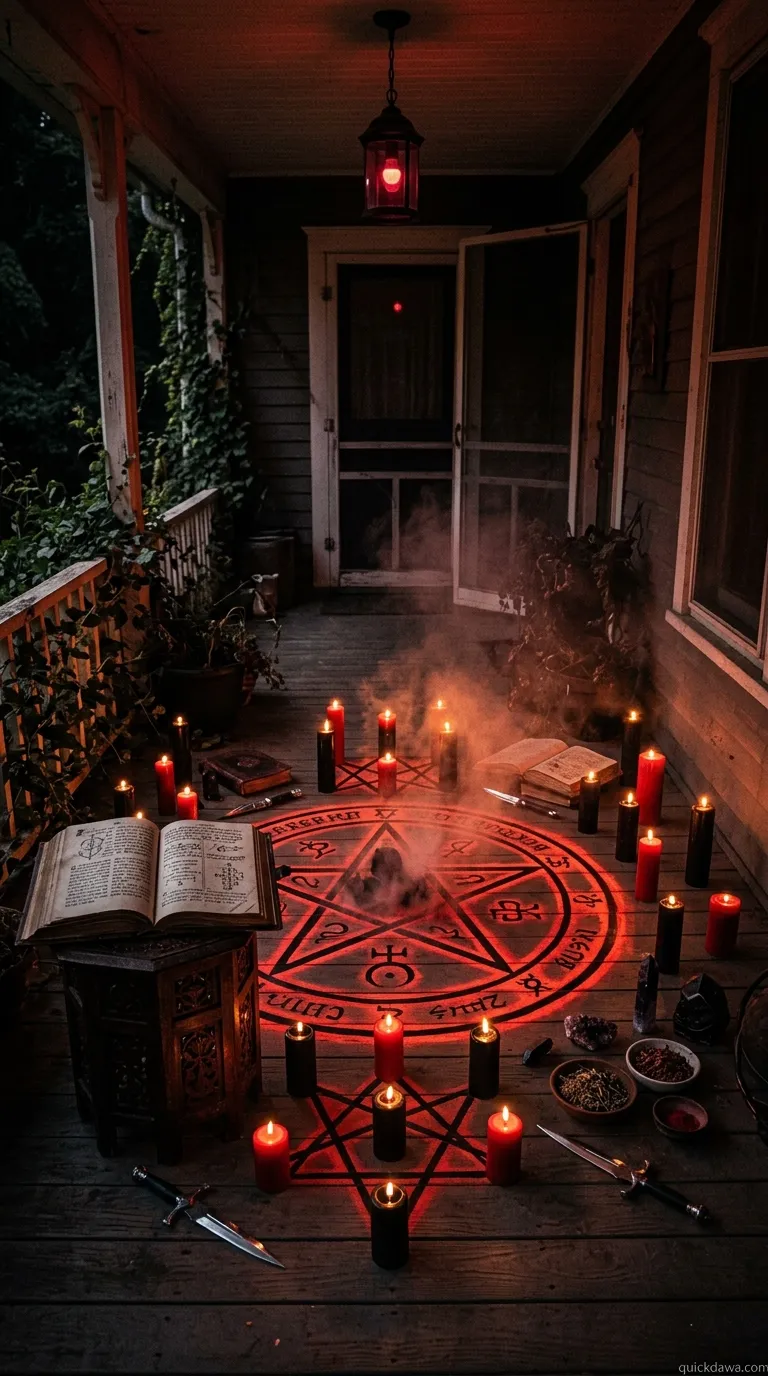 Demon Summoning Scene