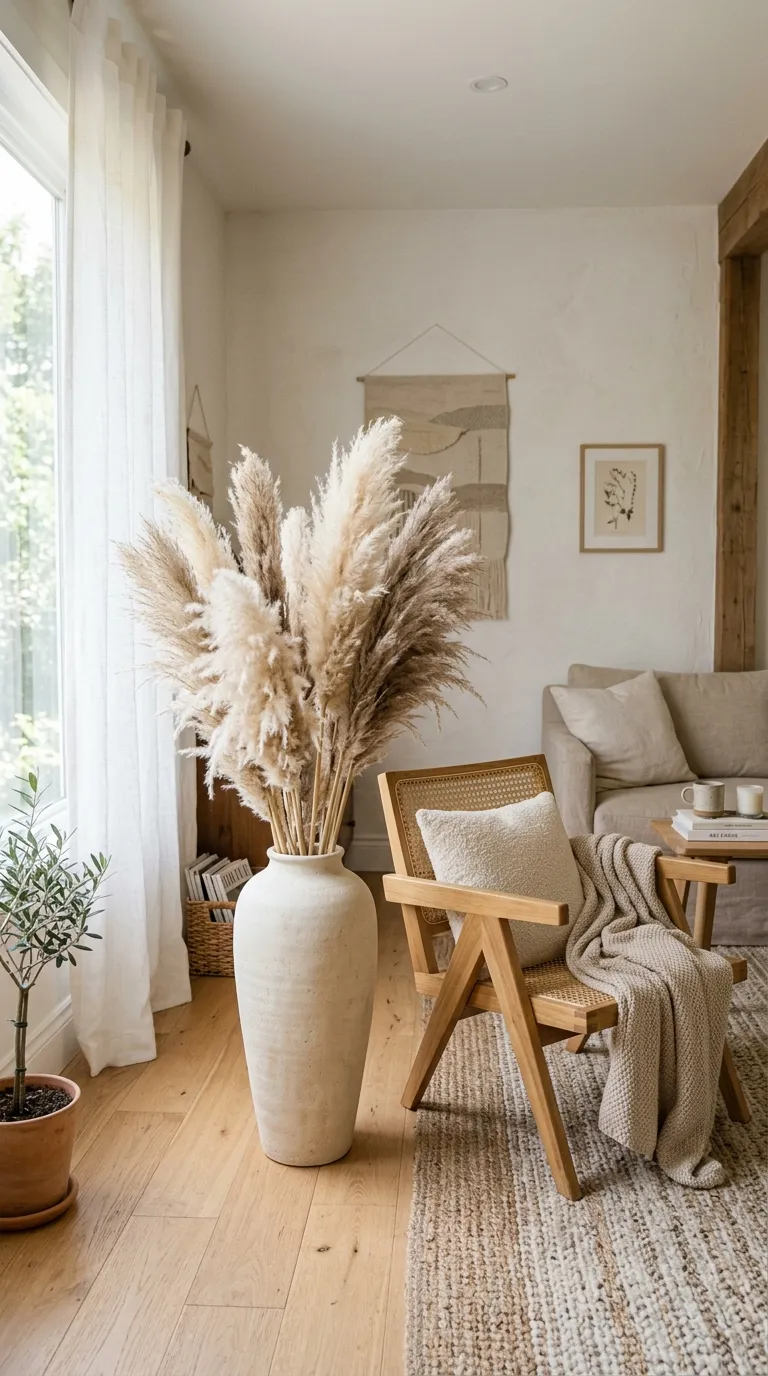Dried Pampas Grass