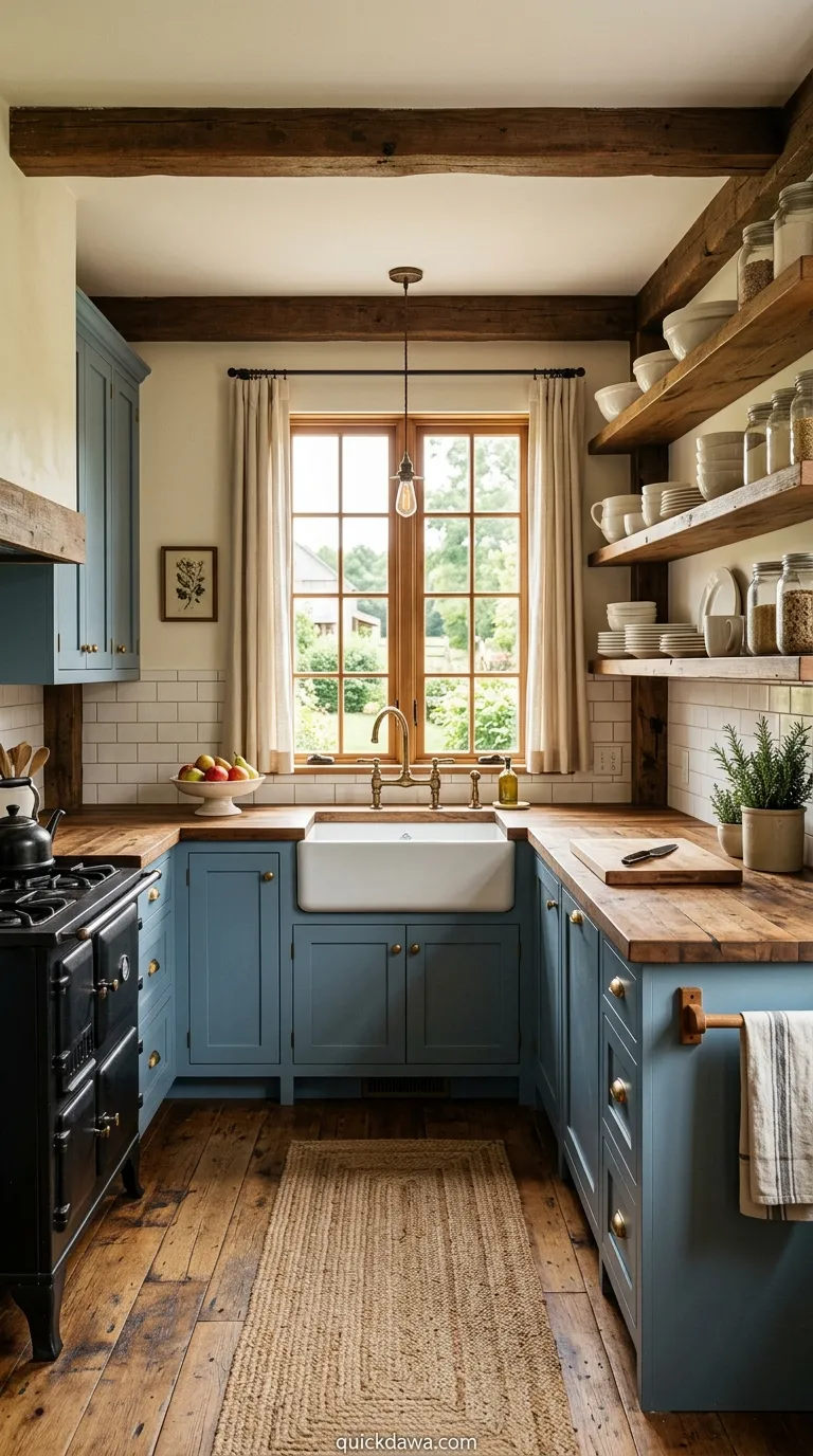 Dusty Blue Farmhouse
