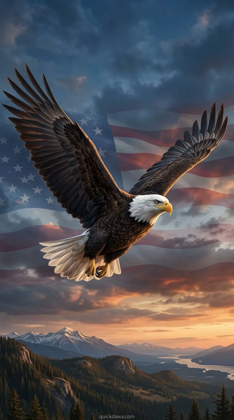 Eagle and Liberty Symbols