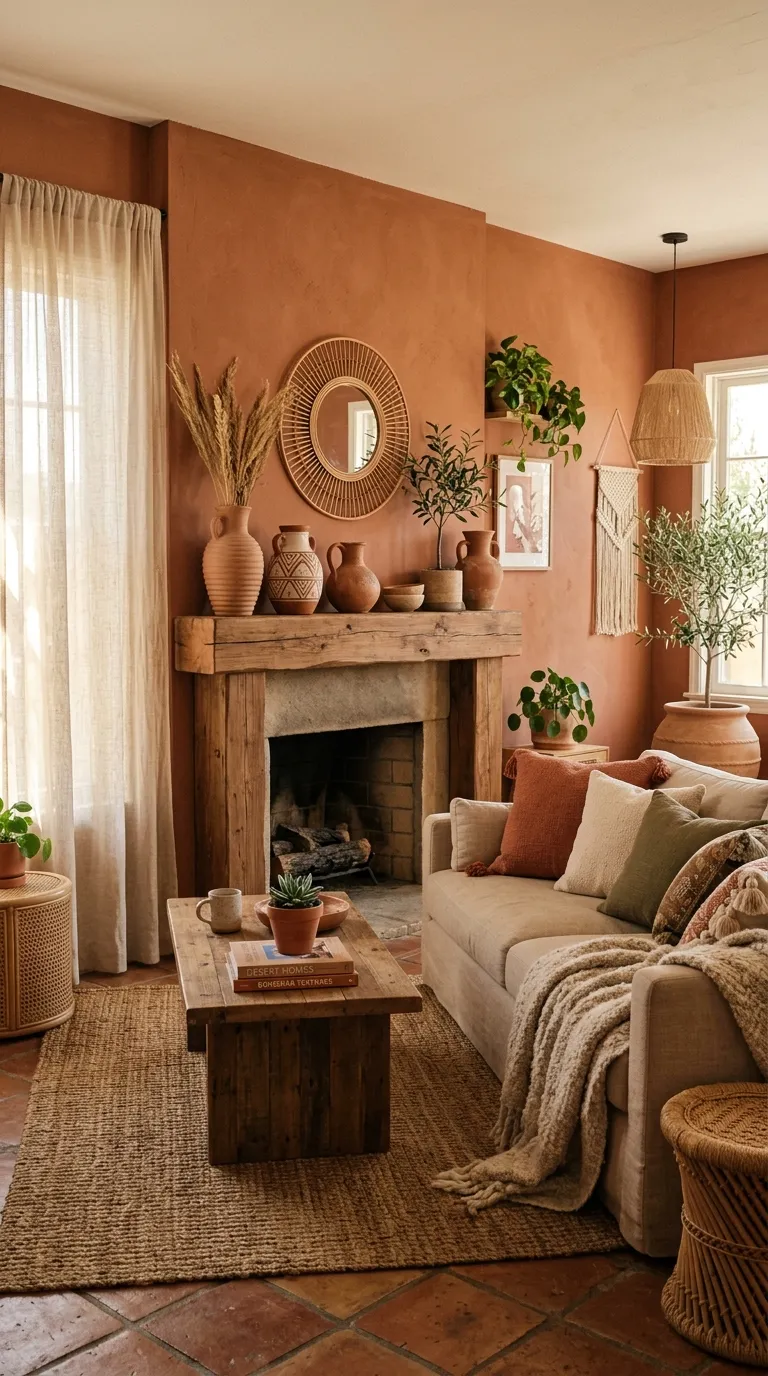 Earthy Terracotta Accents