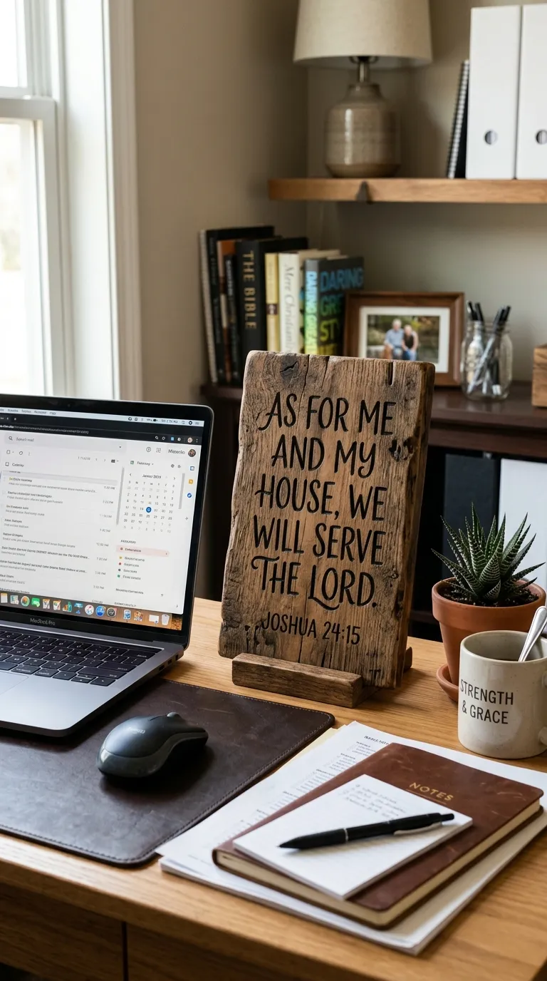 Faith-Based Desk Plaque or Office Sign
