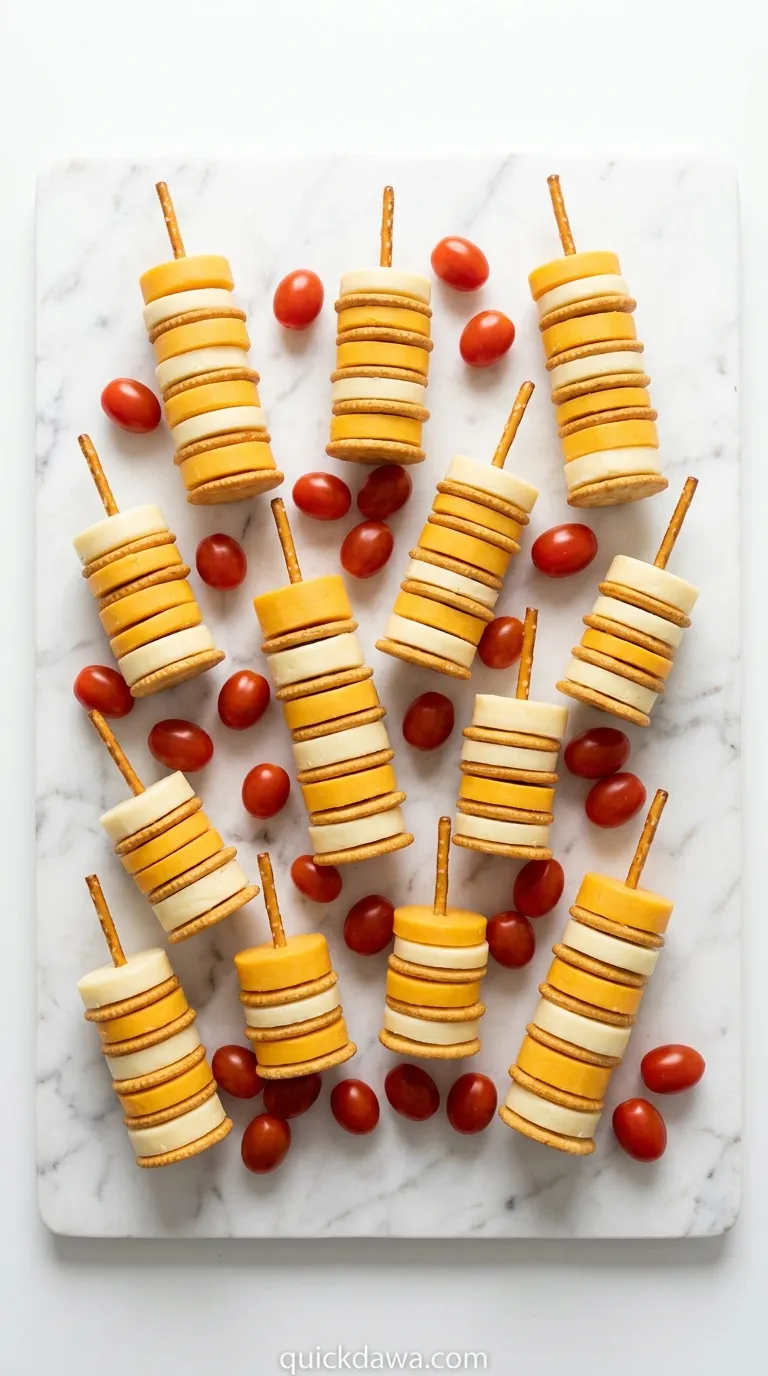 Firecracker Cheese Stack Tower