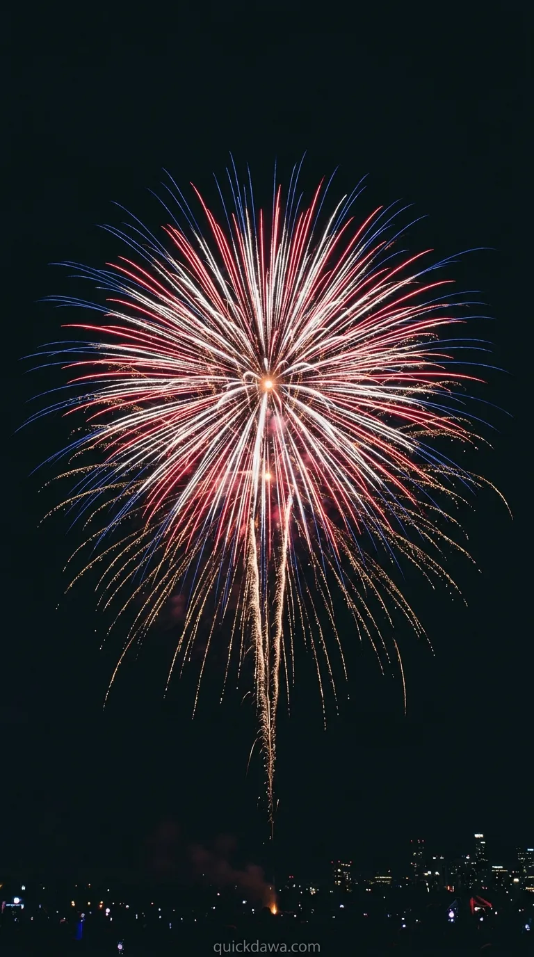 Fireworks Burst Design