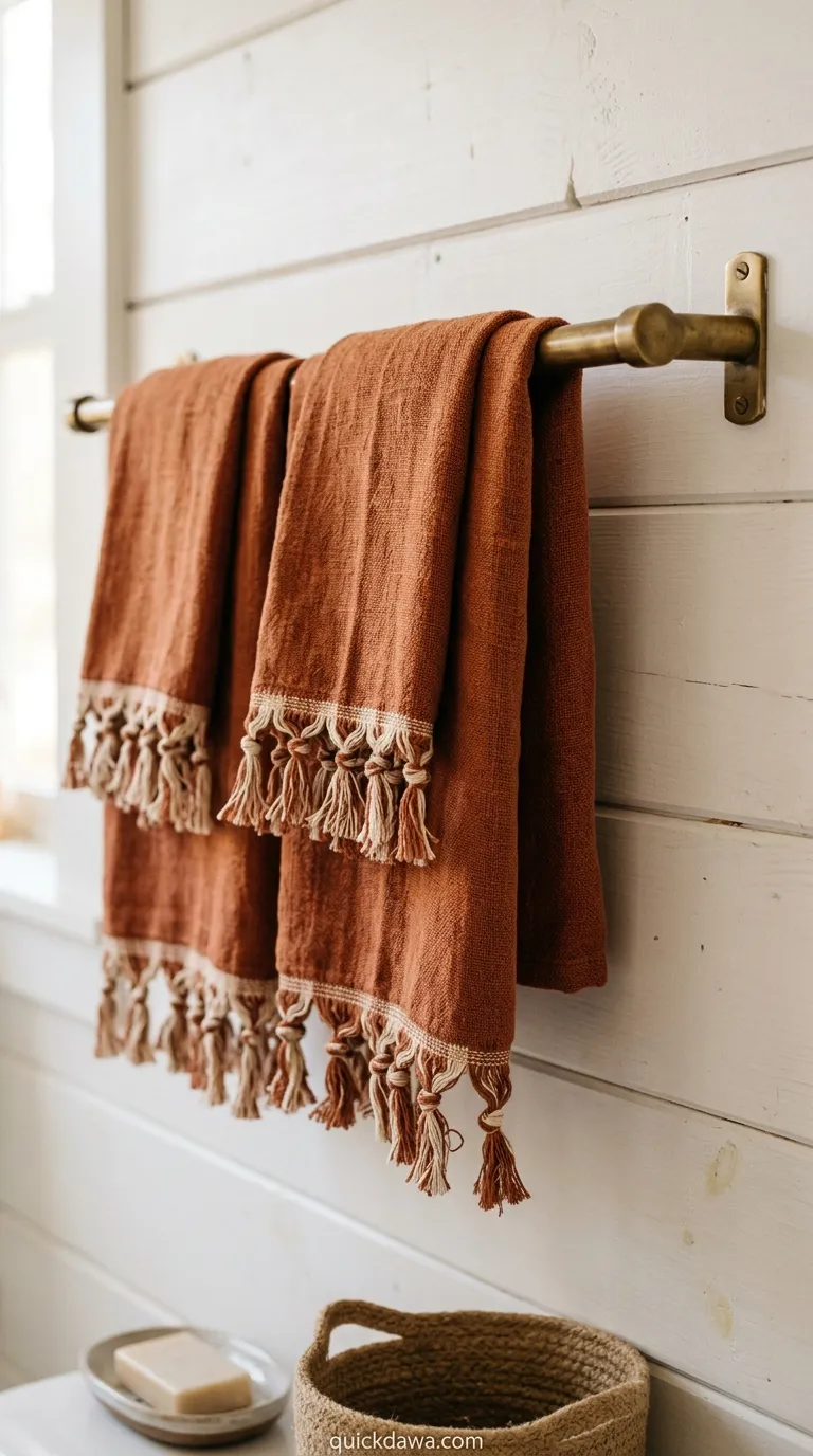 Fringe Hand Towels