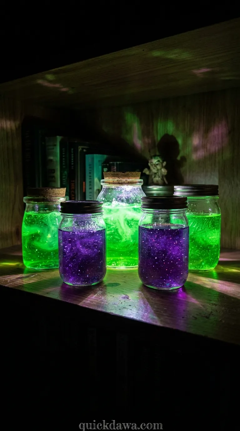 Glow Stick Jars