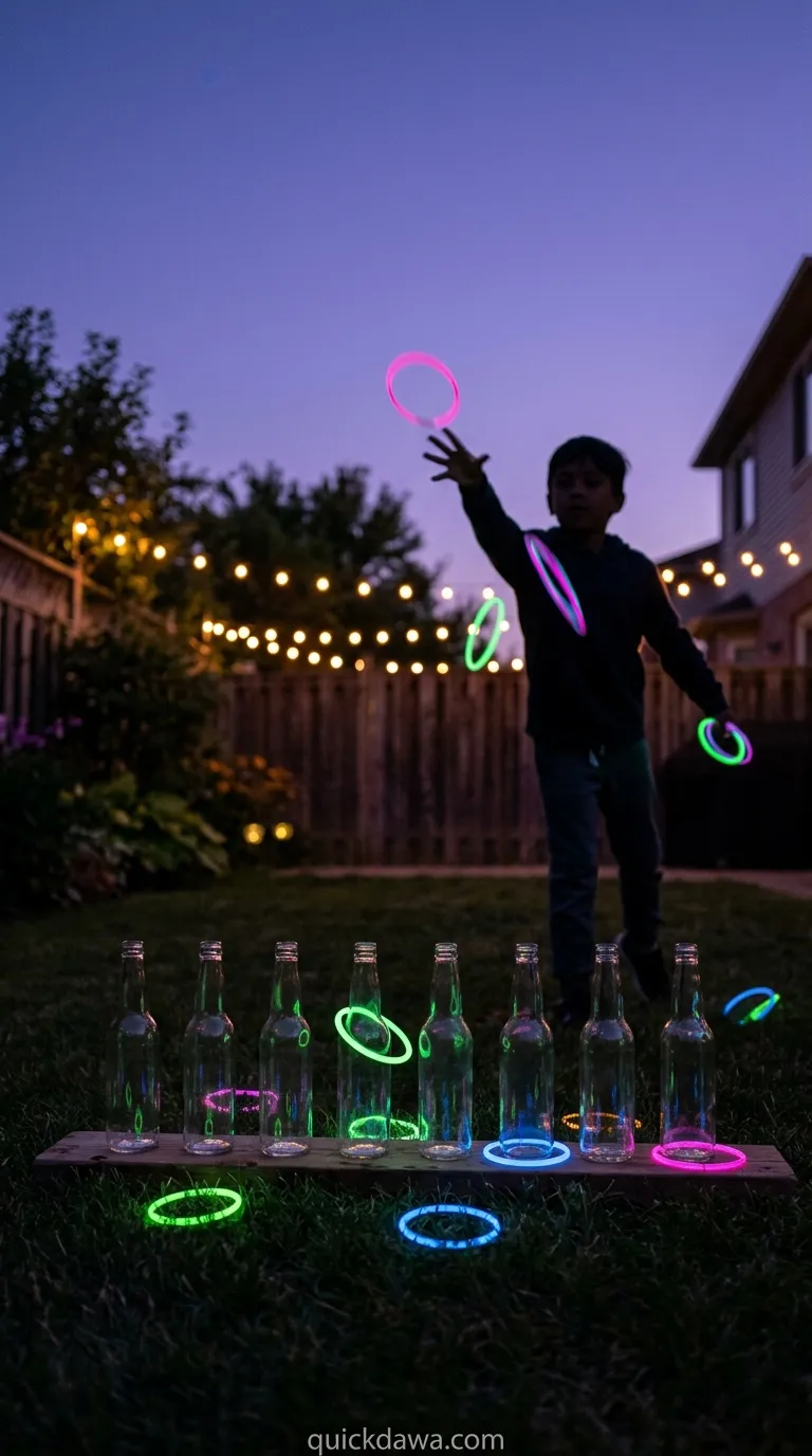 Glow Stick Ring Toss