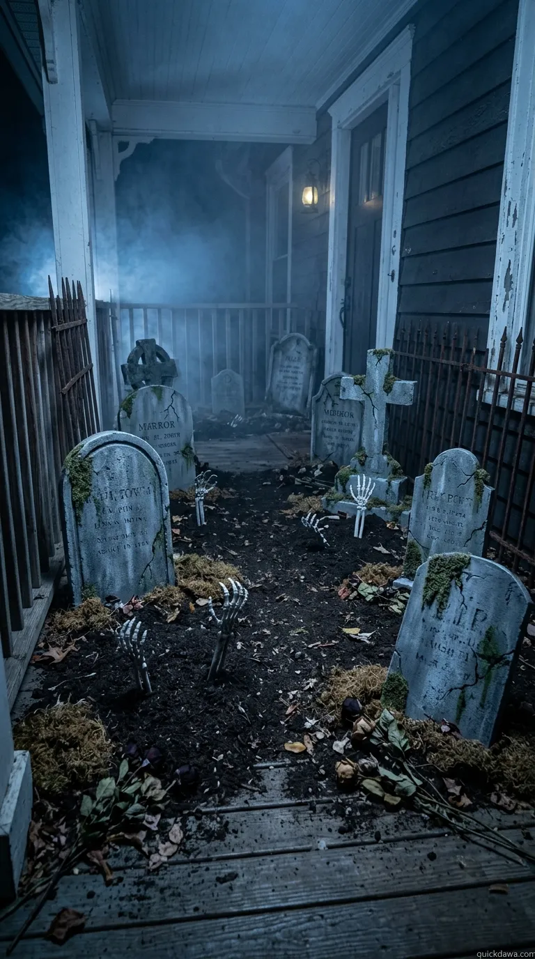 Graveyard Porch Transformation