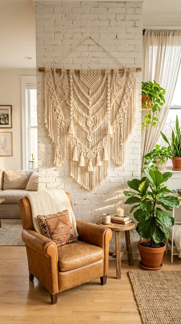 Hanging Macramé Wall Art