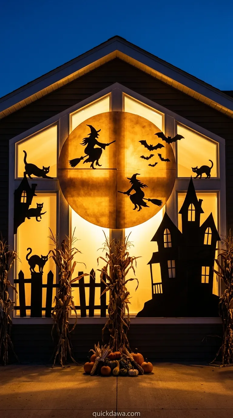 Harvest Moon Silhouettes