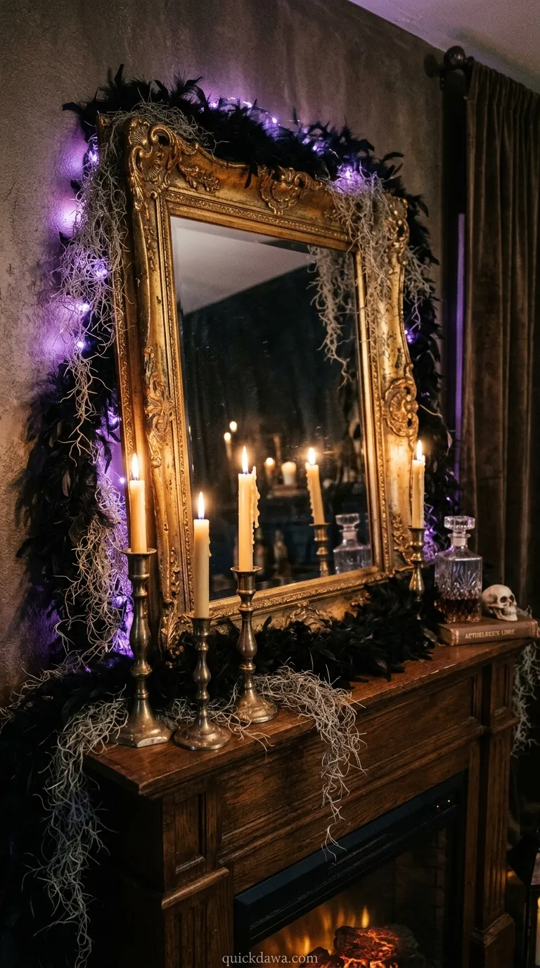 Haunted Mirror Centerpiece