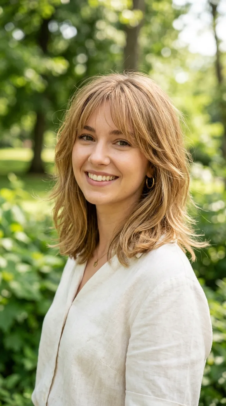 Layered Lob Cut