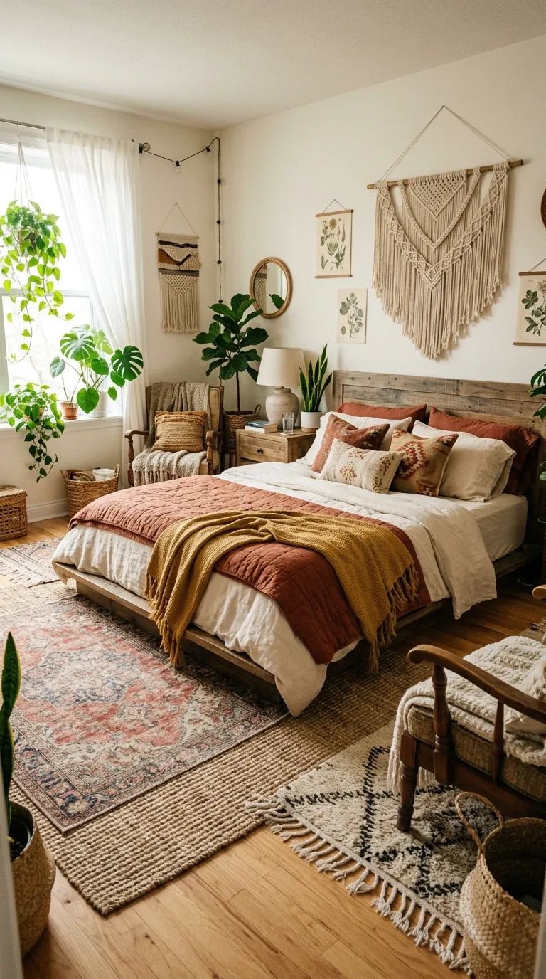 Layered Textiles and Rugs