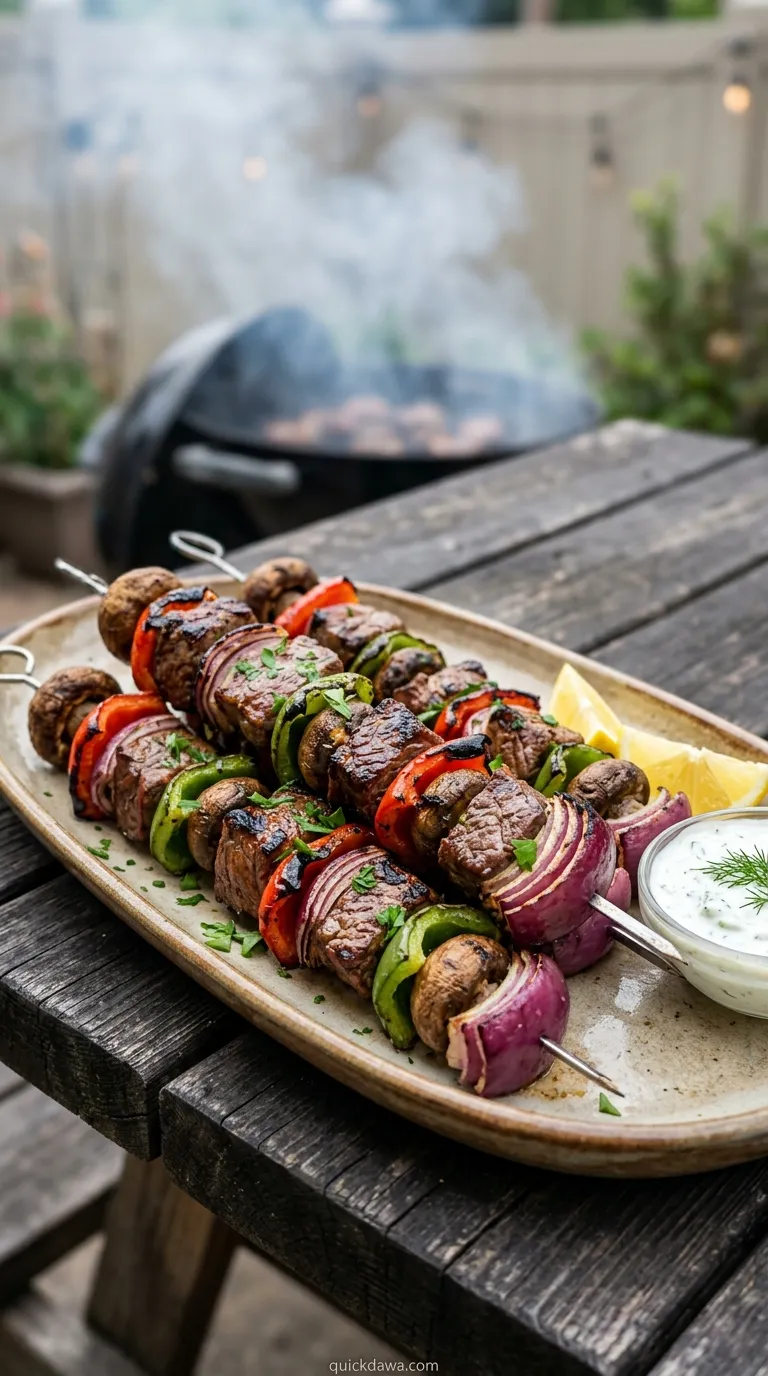 Marinated Beef Kabobs