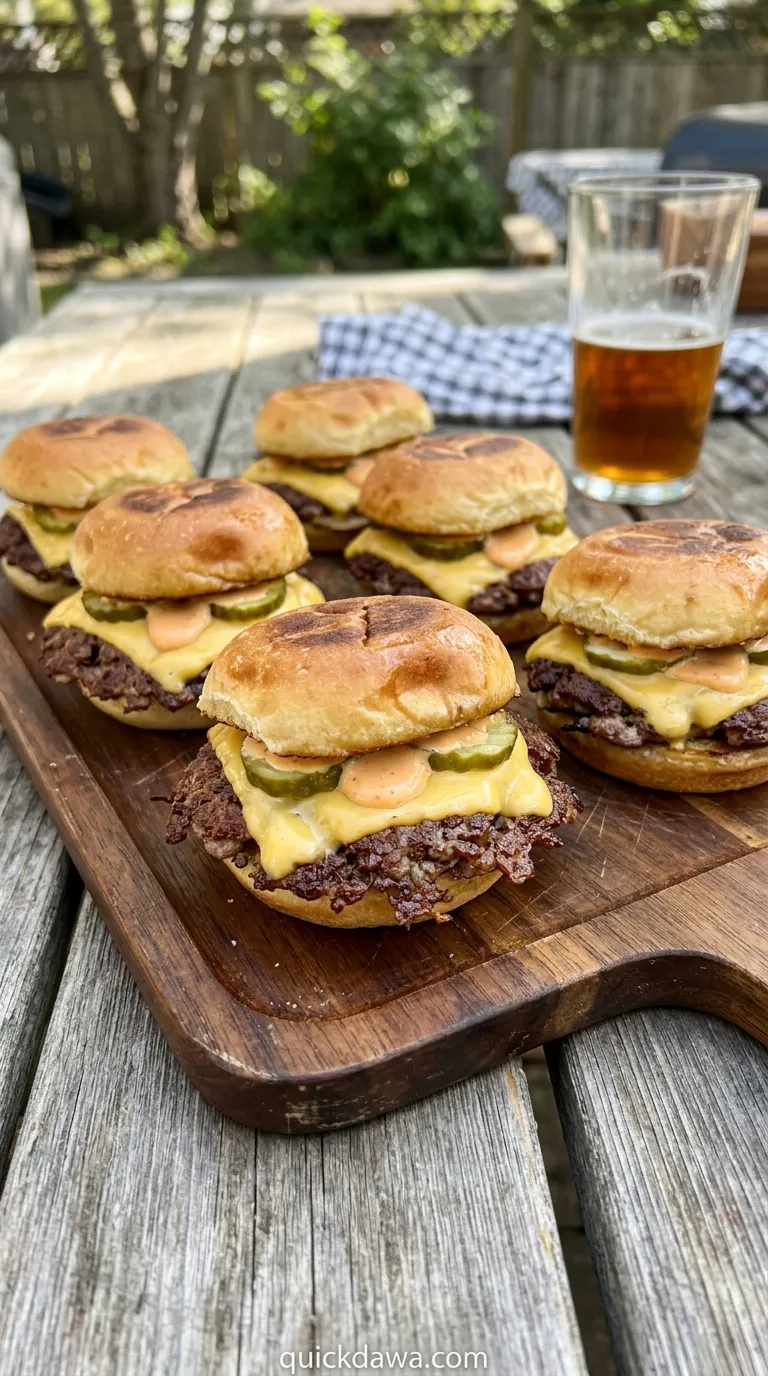 Mini Burger Sliders