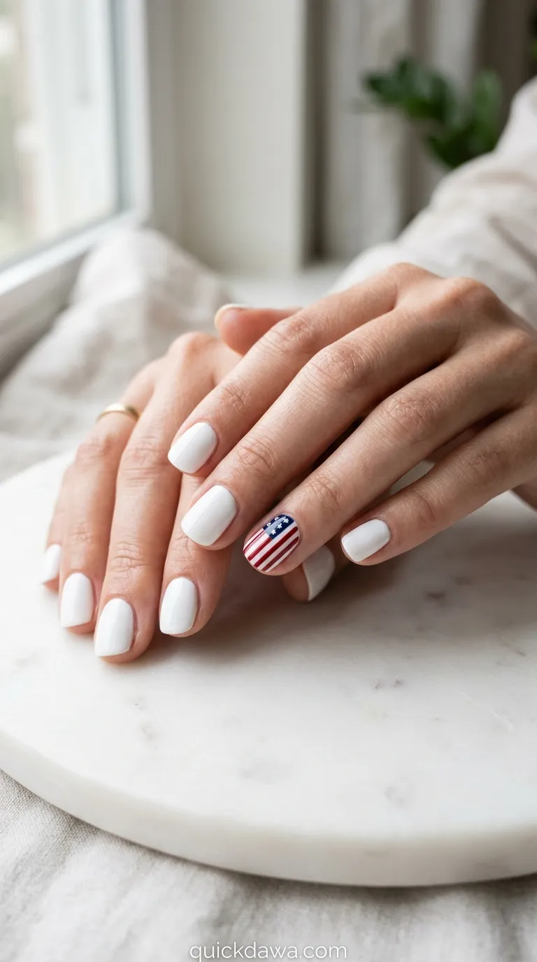Minimalist Flag Accent