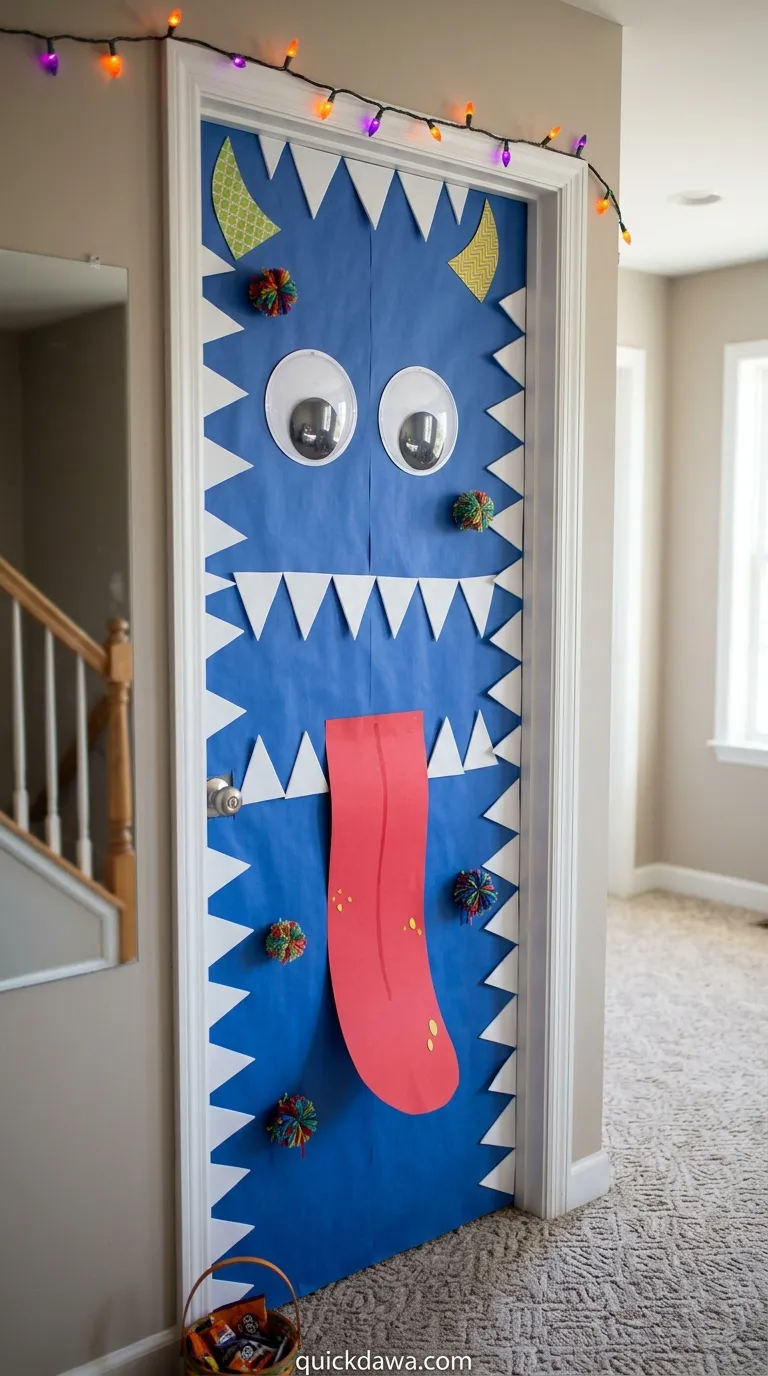 Monster Door Decoration