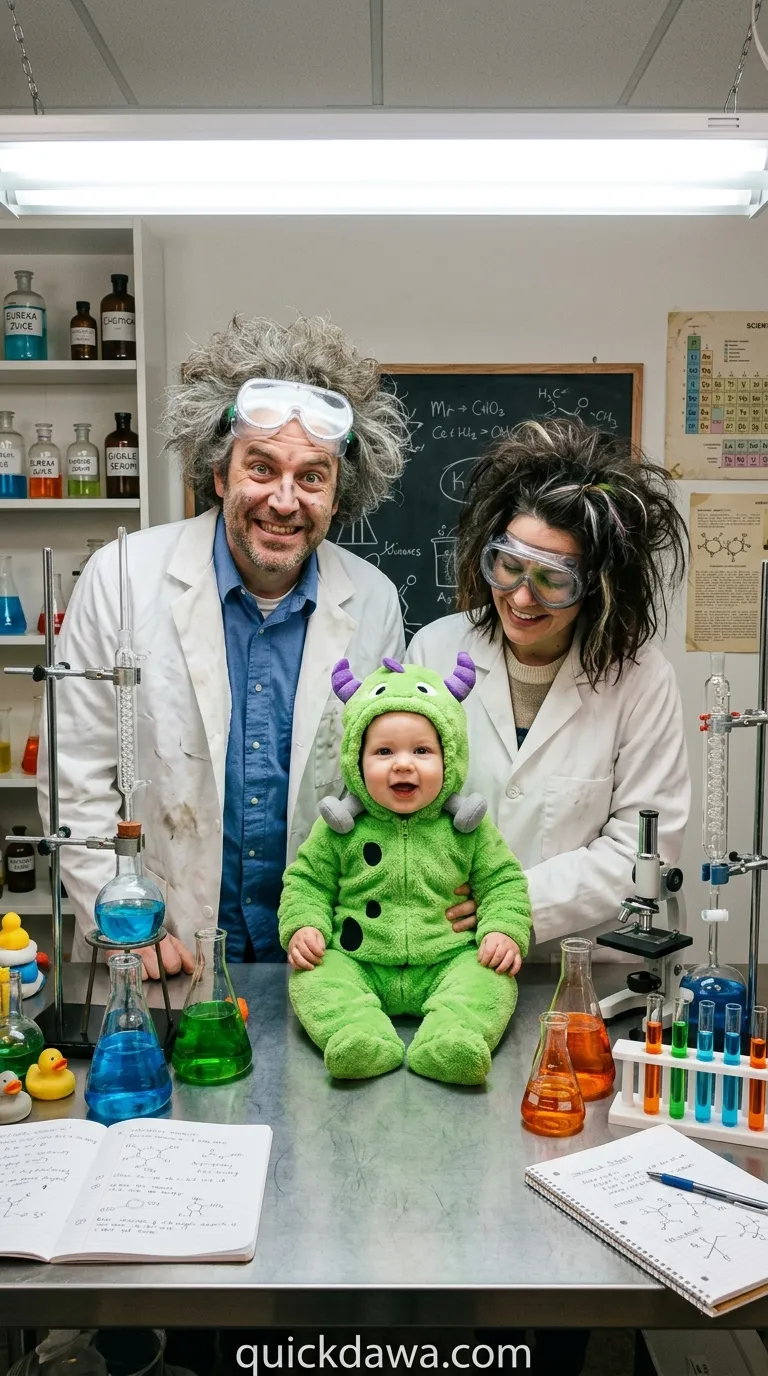 Monster Laboratory Scientists