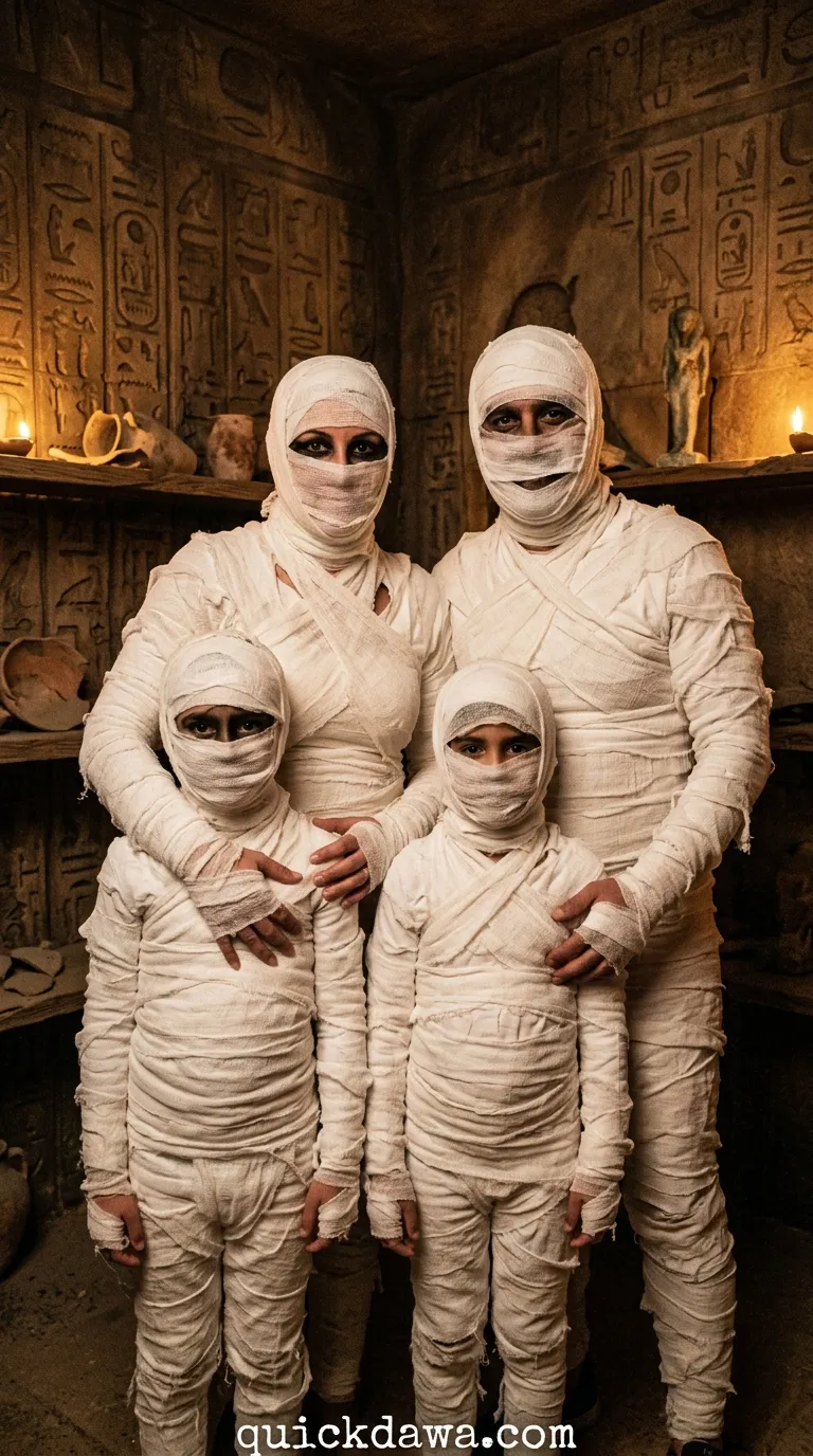 Mummy Wrap Family