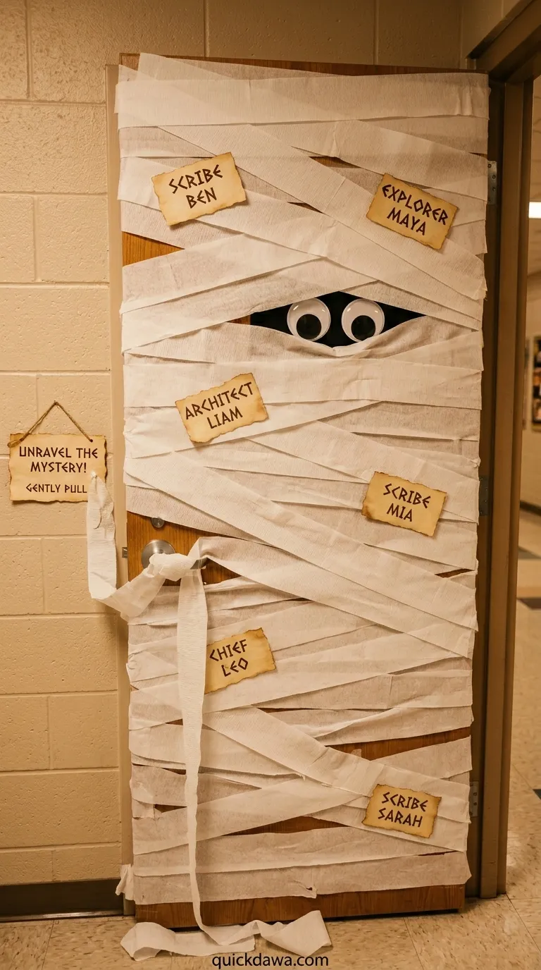 Mummy Wrapped Welcome