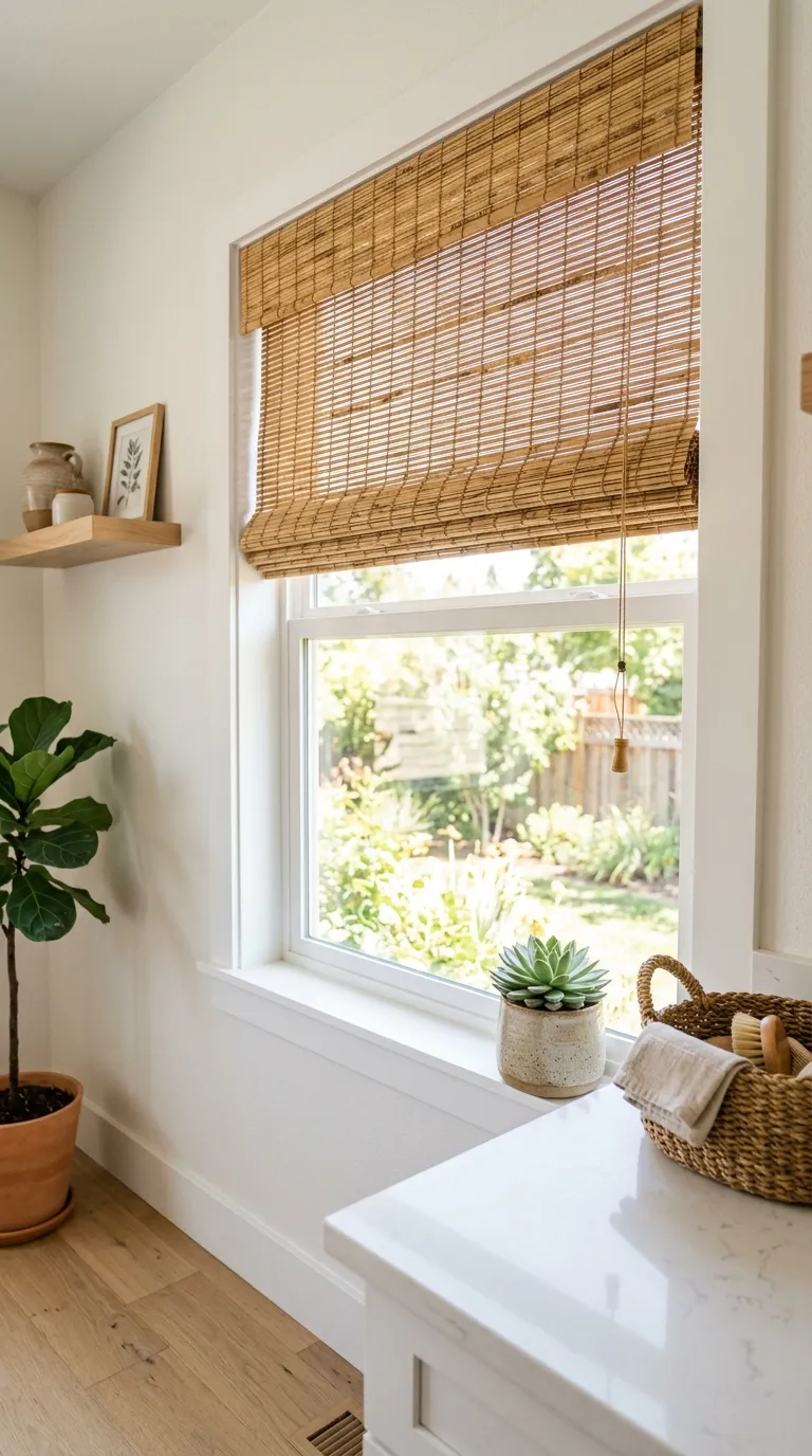 Natural Fiber Window Shade
