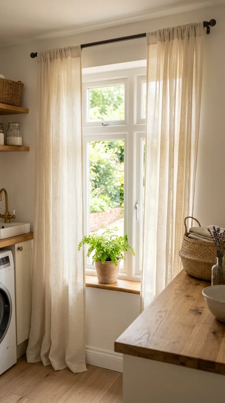 Neutral Linen Curtains