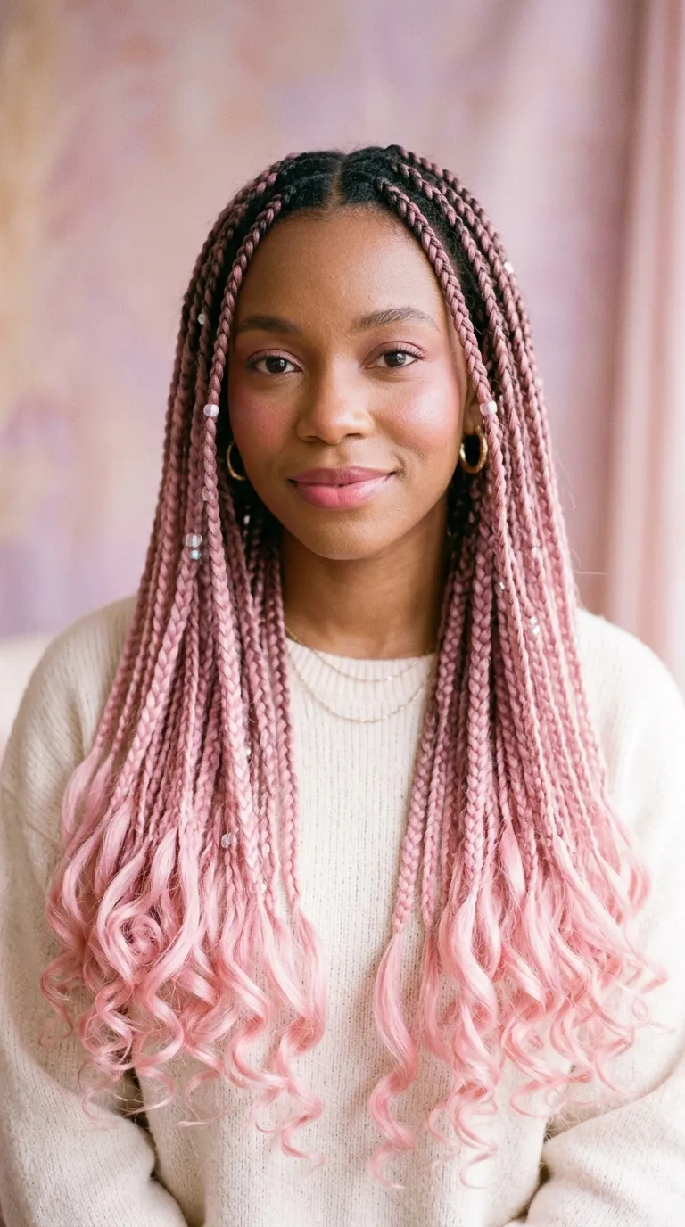 Ombré Pink Fantasy