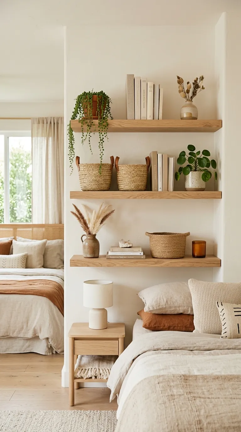 Open Shelving with Decor