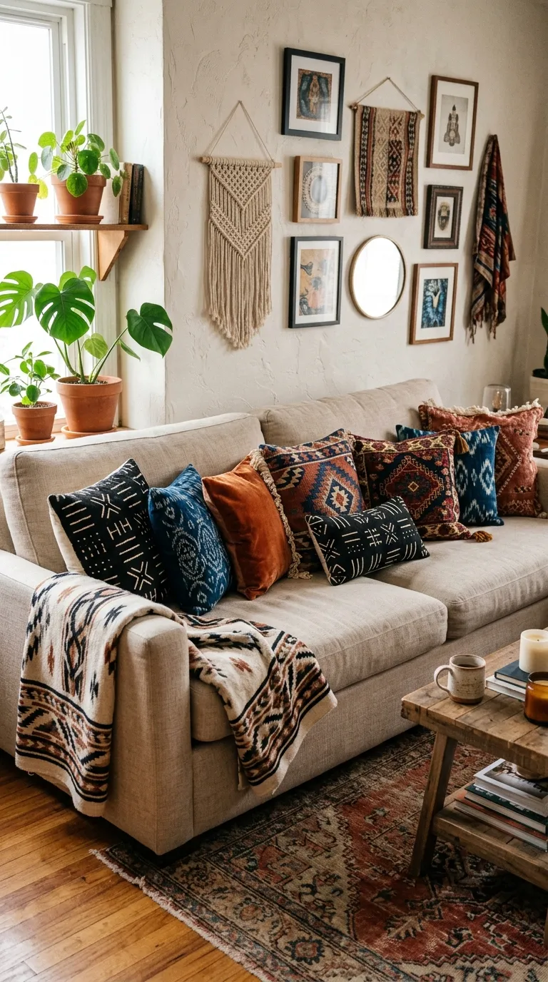 Patterned Throw Pillows