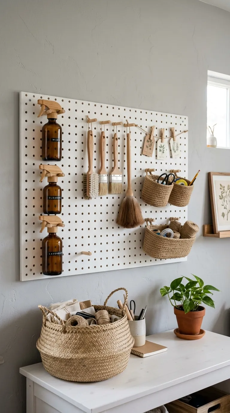 Pegboard Tool Wall