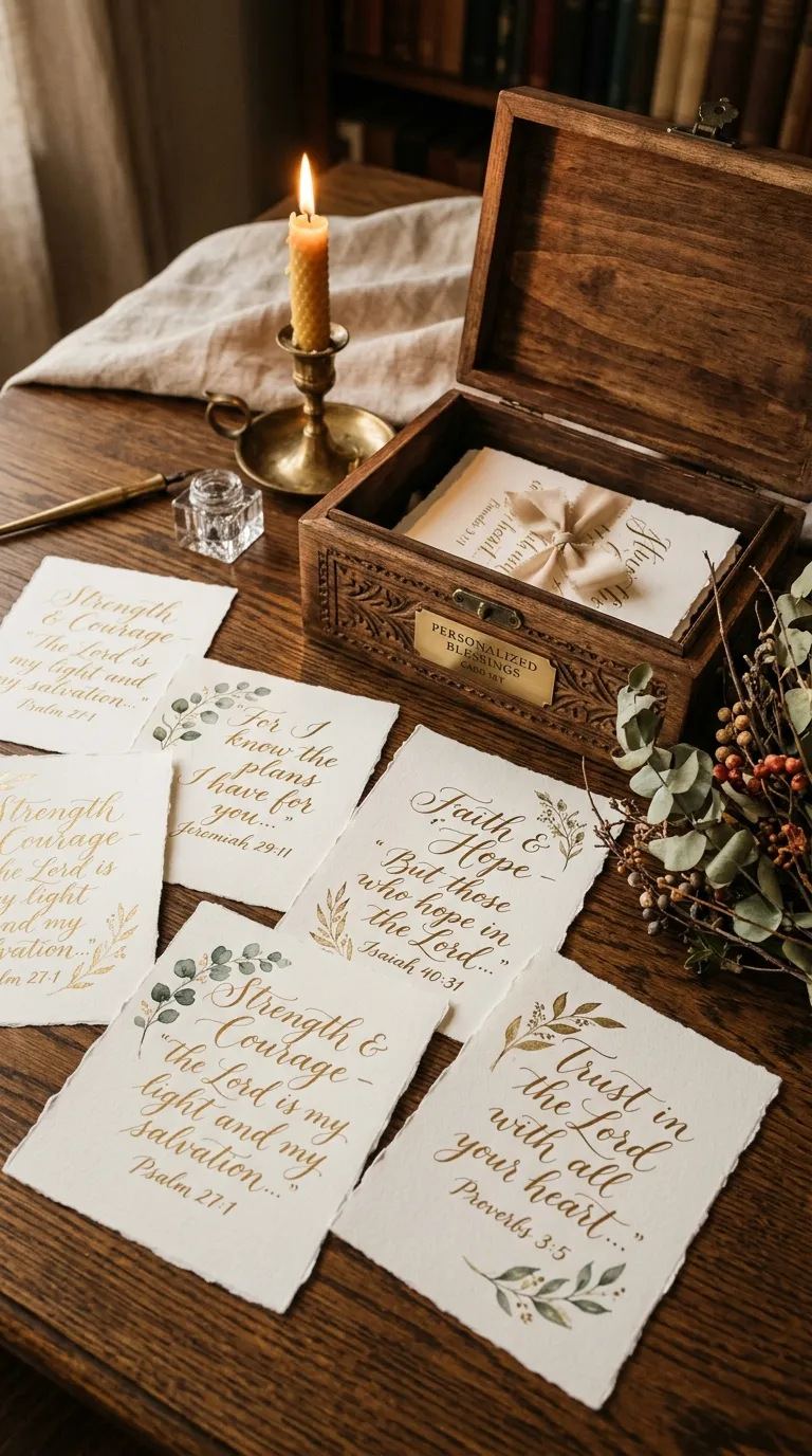 Personalized Blessing Card Set