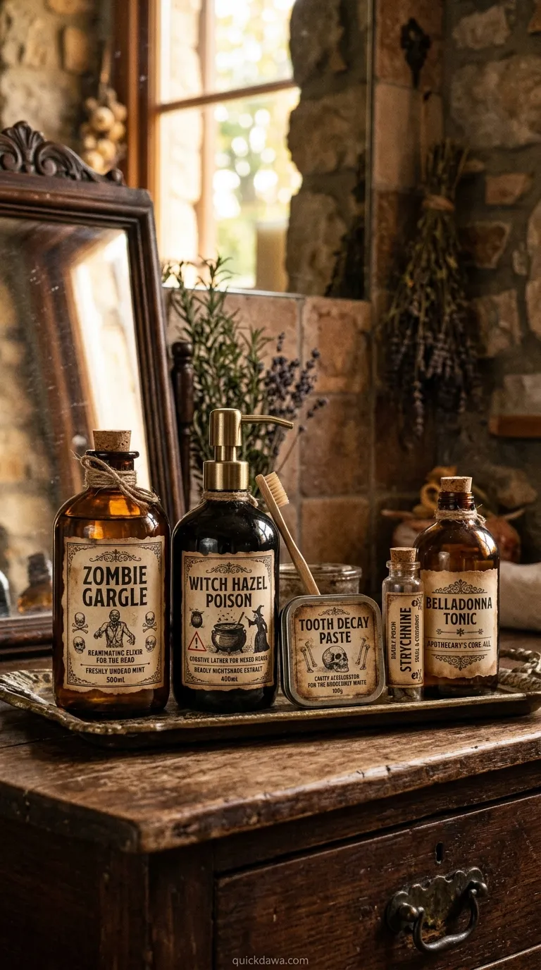 Poison Label Makeover