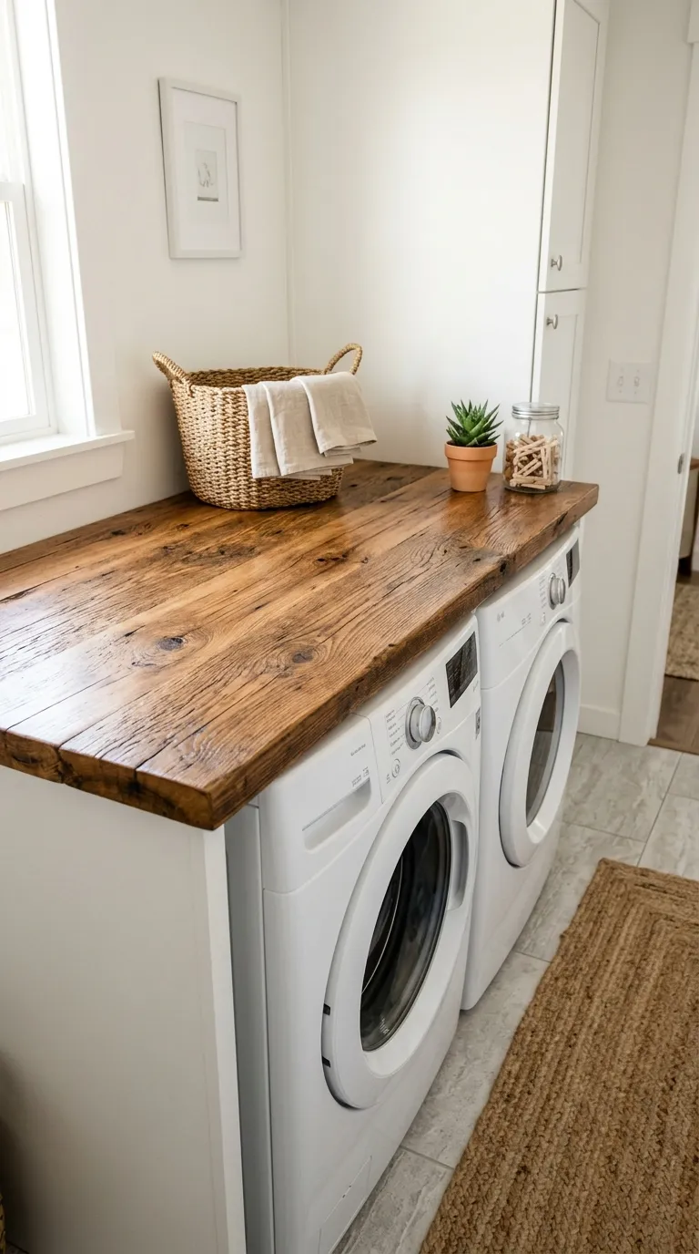 Reclaimed Wood Countertop