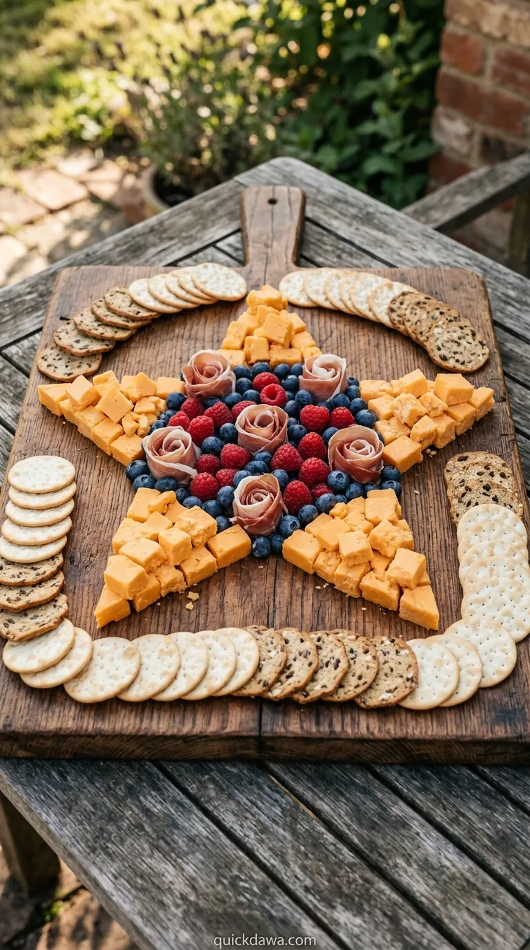 Rustic Wooden Star Arrangement