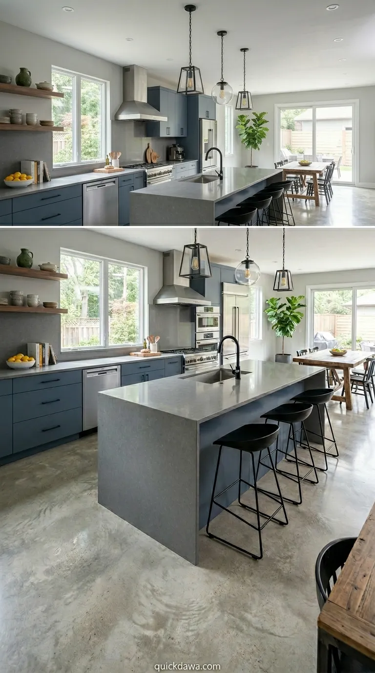 Slate Blue Modern