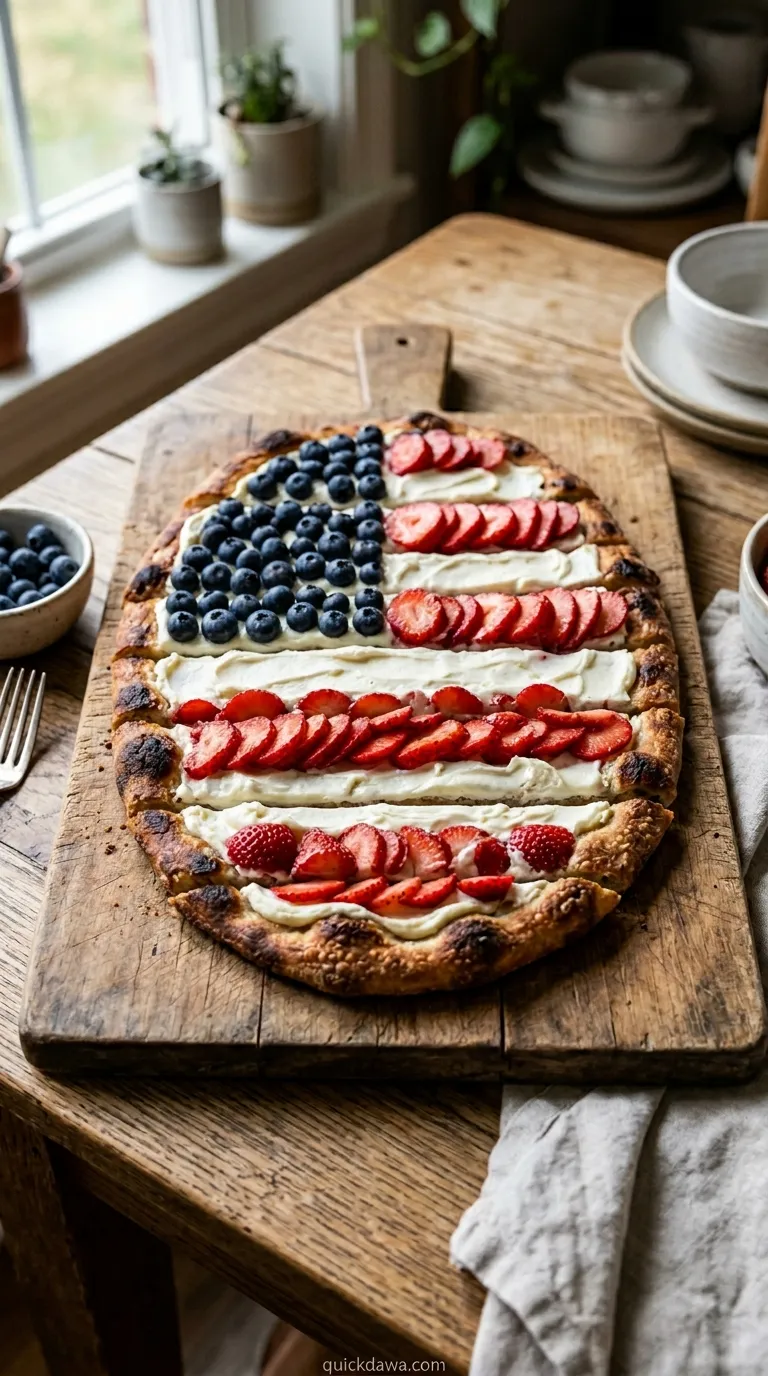 Sourdough Berry Pizza