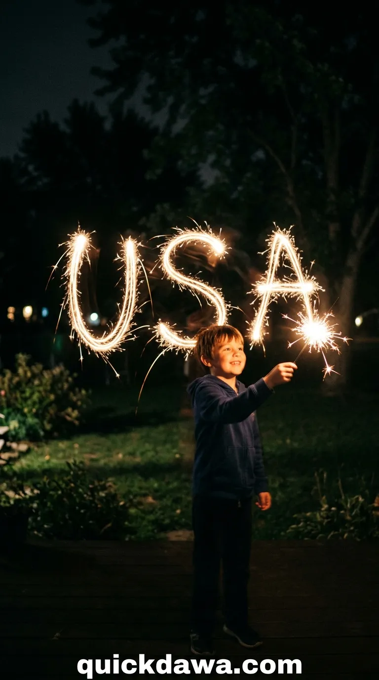 Sparkler Writing Practice