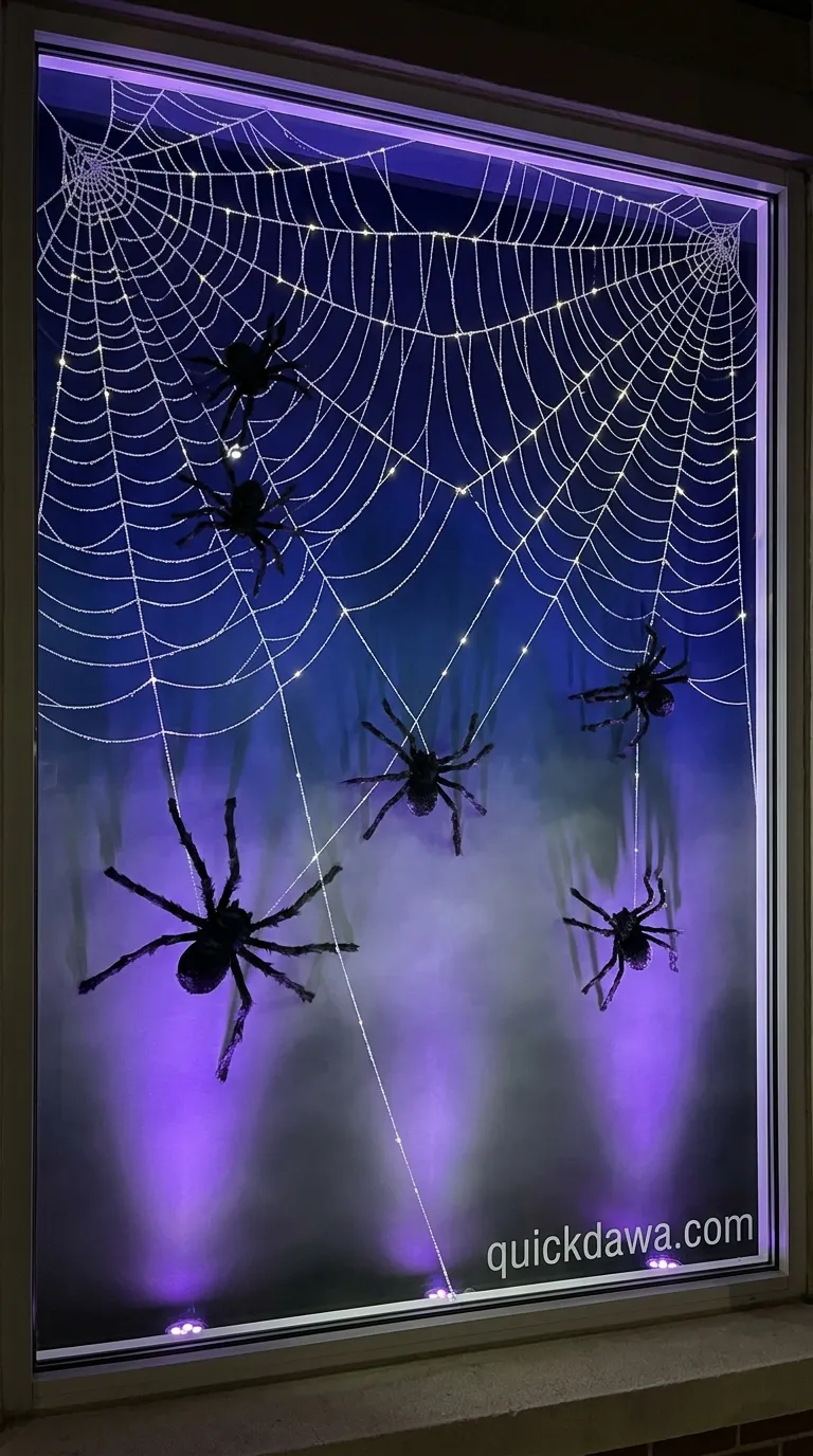 Spiderweb and Spider Display
