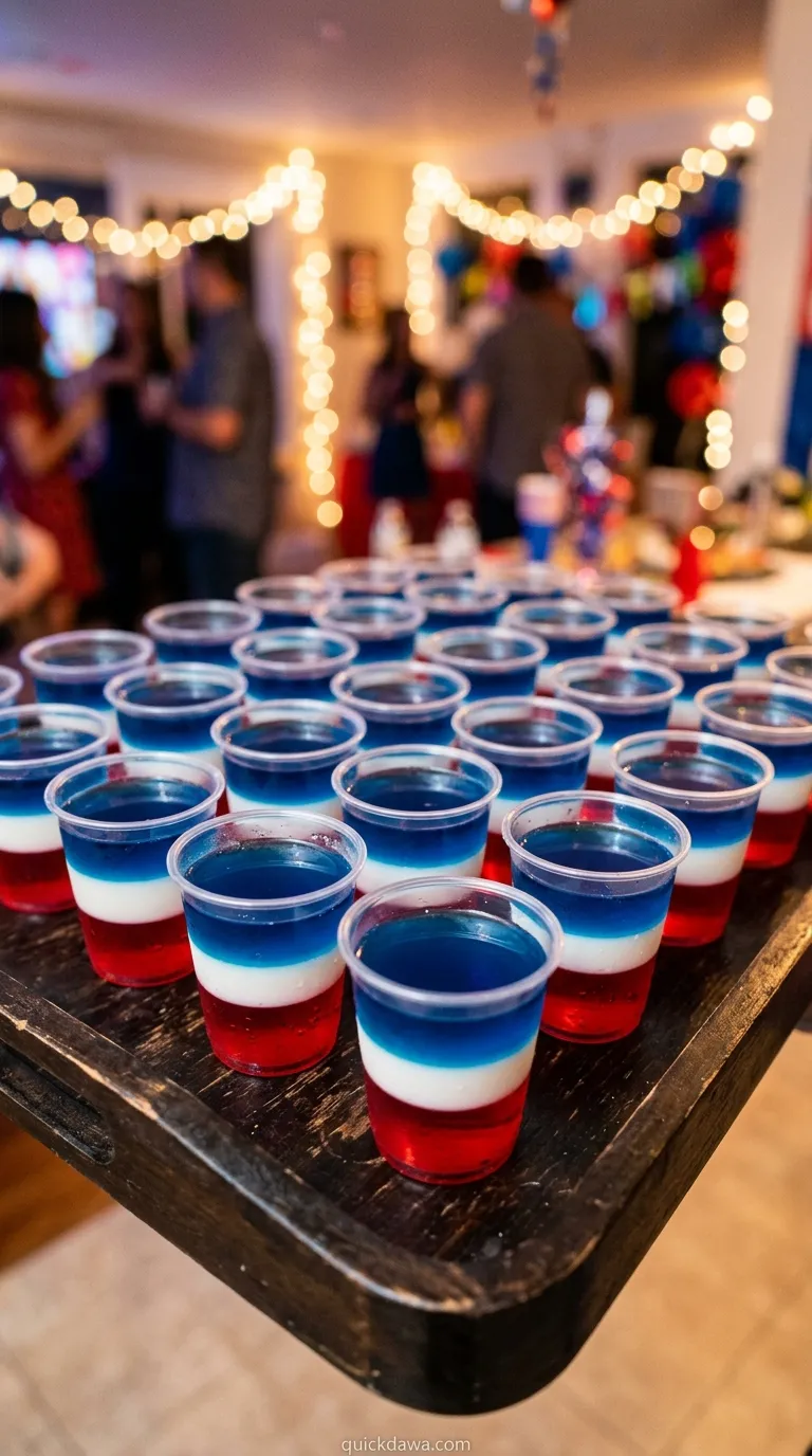 Spirited Gelatin Shooters