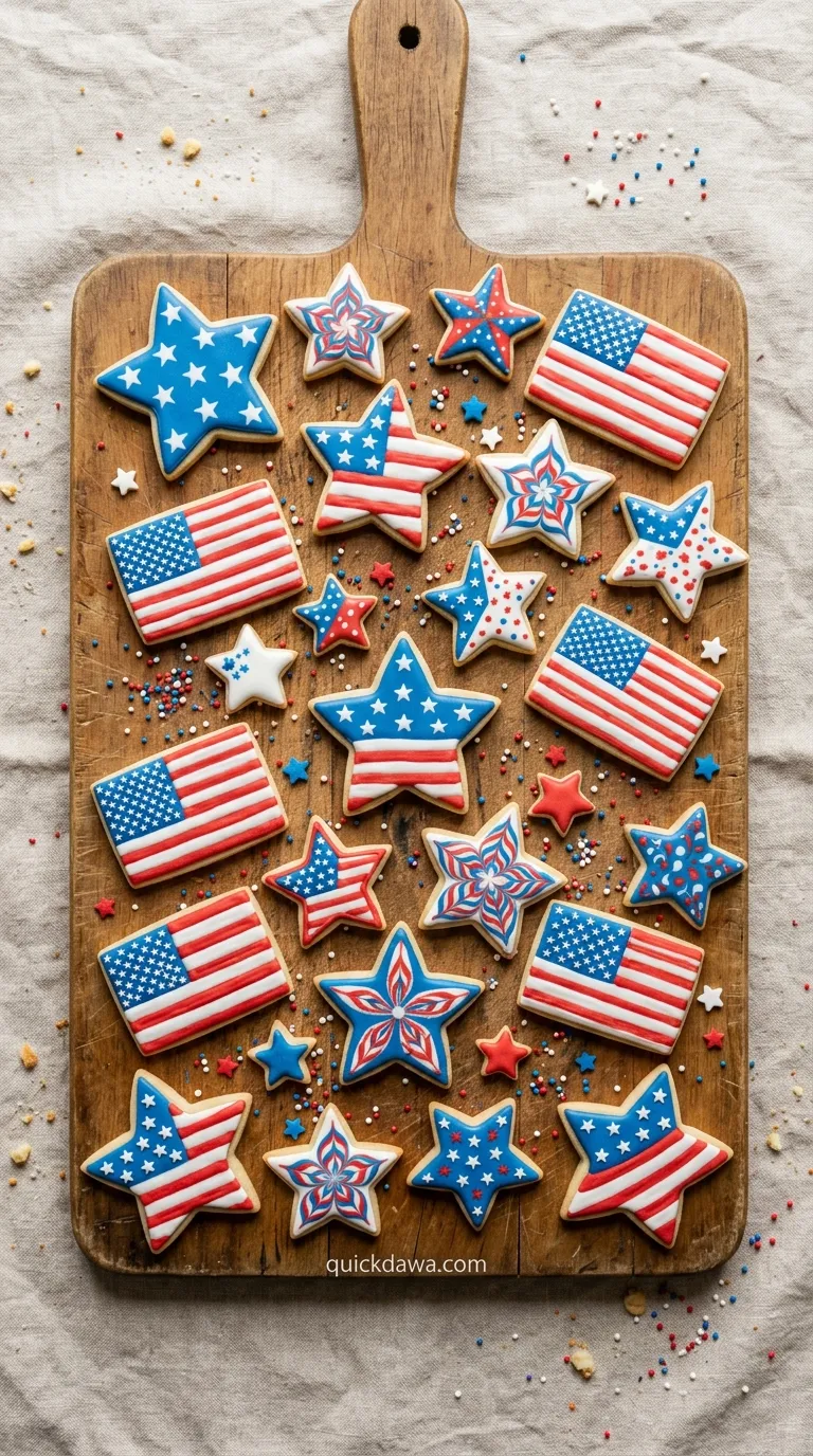 Star-Spangled Sugar Cookies