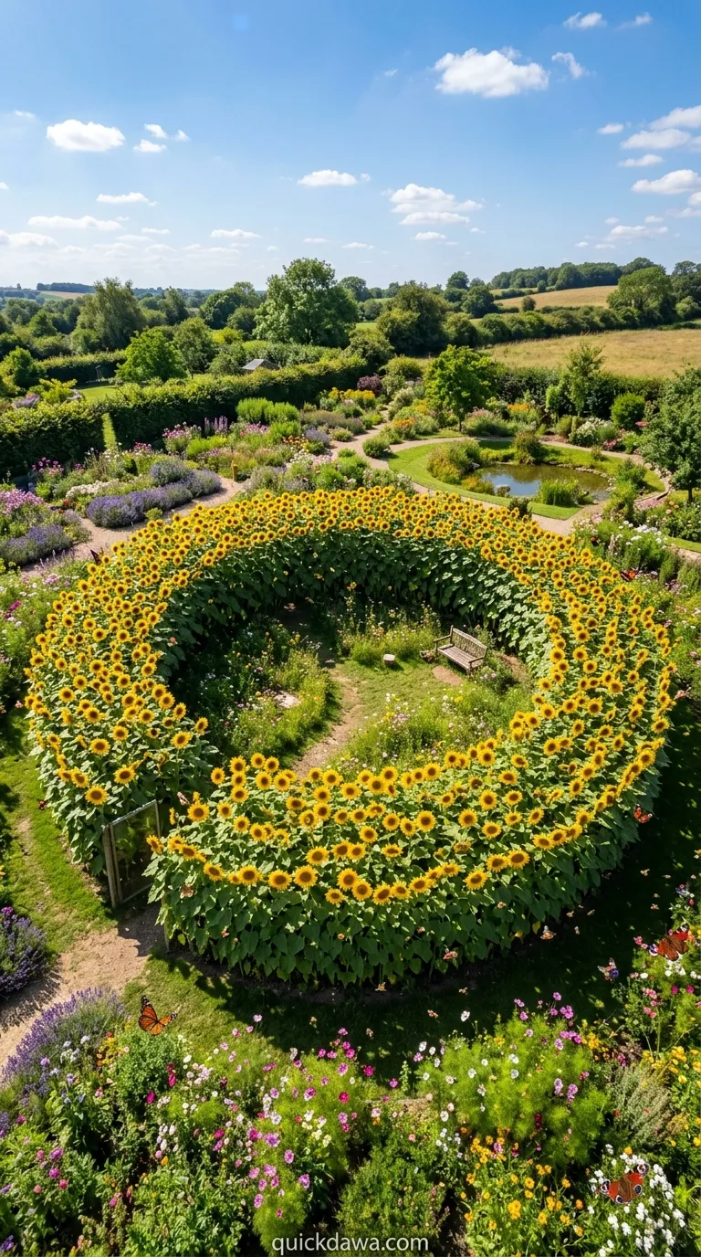 Sunflower Hideout Circle