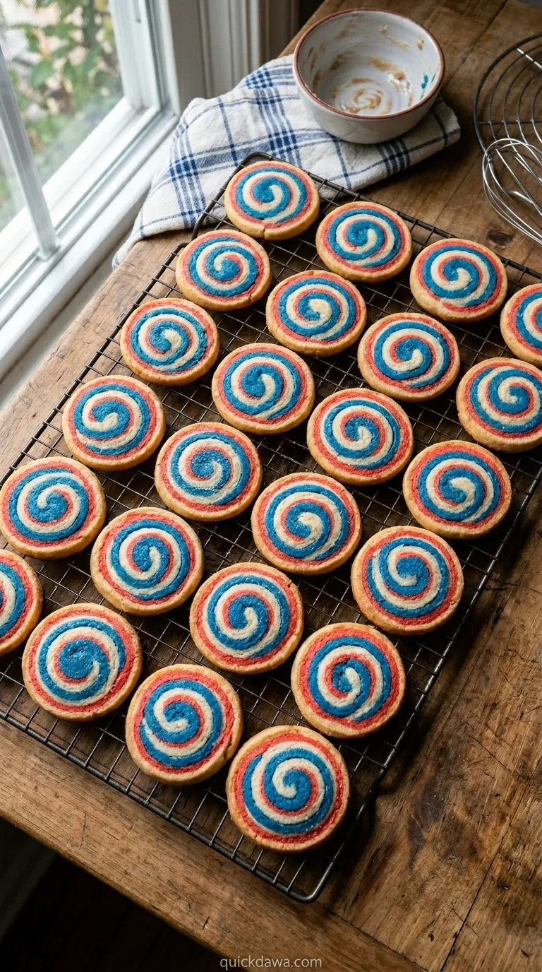 Swirled Cookie Wheels