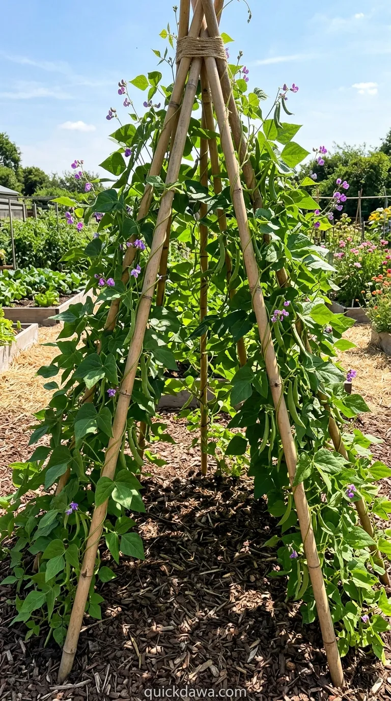 Teepee Bean Tower