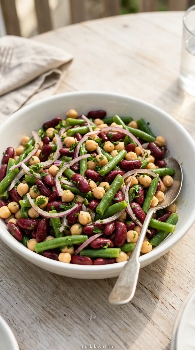 Three Bean Summer Salad